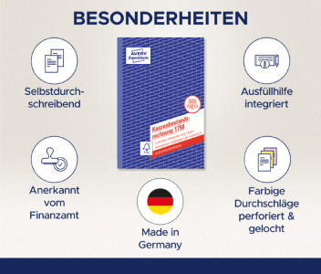 AVERY Zweckform Formularbuch 