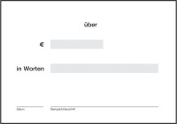 Carte de bons sigel « Samba », DIN long
