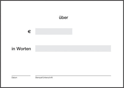 sigel Gutscheinkarte 