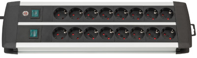 Multiprise Brennenstuhl Premium-Duo-Alu-Line, 16 prises