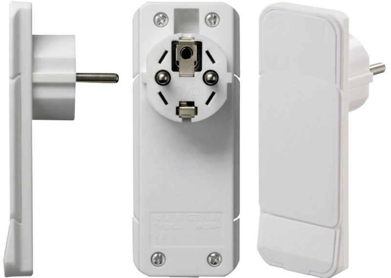 BACHMANN Flachstecker SMART PLUG mit 3-fach Steckdosenleiste