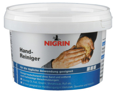 Nettoyant mains NIGRIN, doux pour la peau, sans sable, 500 ml