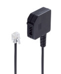 Câble adaptateur téléphonique Shiverpeaks BASIC-S, prise RJ11 - Câble adaptateur téléphonique Shiverpeaks BASIC-S, prise RJ11 -
