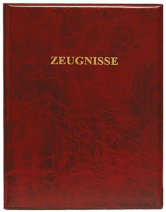 ROTH Zeugnisringbuch, Kunststoff, DIN A4, dunkelblau