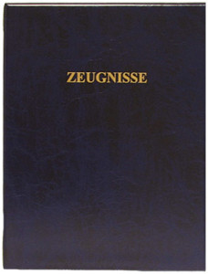 ROTH Zeugnisringbuch, Kunststoff, DIN A4, dunkelblau