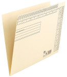 ELBA chemises de rangement - Carton kraft 180 g/m2, chamois