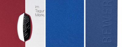 Chemise de candidature PAGNA « Swing », DIN A4, en carton, noir