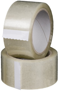 smartboxpro Ruban d'emballage, PP, 50 mm x 66 m, transparent