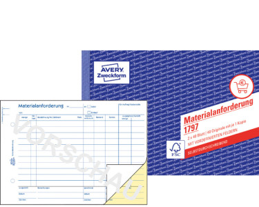 AVERY Zweckform Formularbuch 