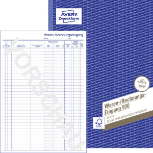 AVERY Zweckform Formularbuch 