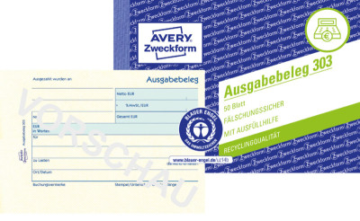 AVERY Zweckform Formularbuch 