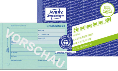 AVERY Zweckform Formularbuch 