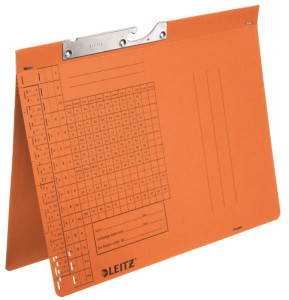 LEITZ Pendelhefter, A4, Behördenheftung, orange, 320 g/qm