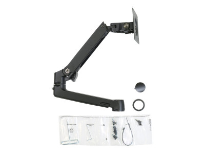 Ergotron : LX DUAL STACKING ARM extension et COLLAR kit MATTE BLACK