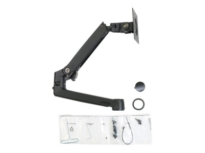 Ergotron : LX DUAL STACKING ARM extension et COLLAR kit MATTE BLACK