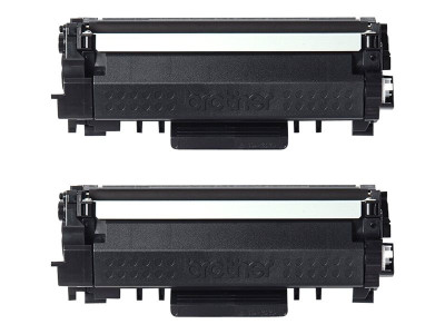 Brother TN-2420TWIN Pack de deux cartouches de toner noir originales haute capacité Brother