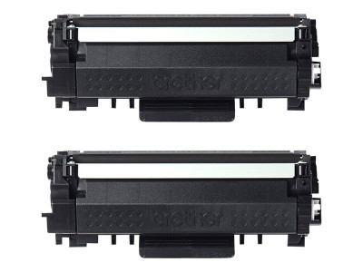 Brother TN-2420TWIN Pack de deux cartouches de toner noir originales haute capacité Brother