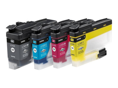 Brother : LC426VAL BLACK CYAN MAGENTA et YELLOW cartouches encres MULTIpack