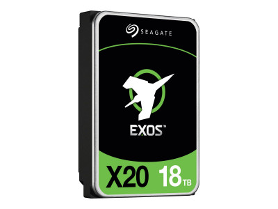 Seagate : EXOS X20 18TB SAS 3.5IN 7200RPM 6GB/S 512E/4KN