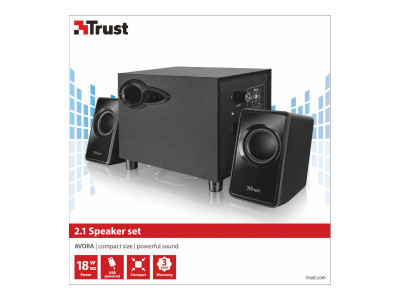 Trust : AVORA 2.1 SUBWOOFER SPEAKER SET