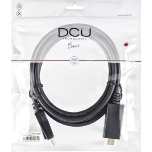 DCU Tecnologic : DISPLAY PORT 1.4 MALE TO HDMI 2.0 MALE 4K60HZ 3M