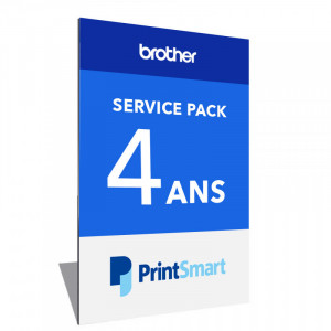 Brother Service Pack PrintSmart Garantie 4 ans réparation sur site J+1 pour imprimantes laser monochromes