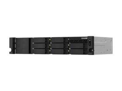 Qnap : 2U 8BAY 2.2 GHZ 4C/8T 4 GB DDR4 2 X 2.5GBE RPS SHORT