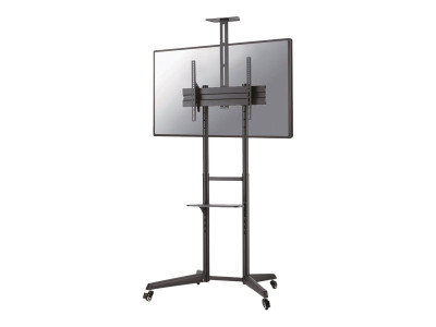 Neomounts : MOBILE FLOOR STAND INCL. AV- et CAM SHELF (HEIGHT ADJUSTABLE