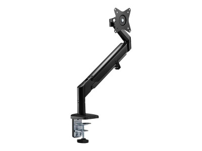 Neomounts : NEWSTAR DESK MOUNT ULTRA FLAT (CLAMP/GROMMET) BLACK 17-27IN