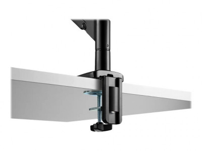 Neomounts : NEWSTAR DESK MOUNT ULTRA FLAT (CLAMP/GROMMET) BLACK 17-27IN