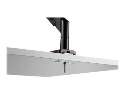 Neomounts : NEWSTAR DESK MOUNT ULTRA FLAT (CLAMP/GROMMET) BLACK 17-27IN