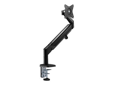 Neomounts : NEWSTAR DESK MOUNT ULTRA FLAT (CLAMP/GROMMET) BLACK 17-27IN