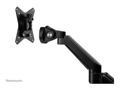 Neomounts : NEWSTAR DESK MOUNT ULTRA FLAT (CLAMP/GROMMET) BLACK 17-27IN