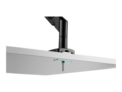 Neomounts : NEWSTAR DESK MOUNT ULTRA FLAT (CLAMP/GROMMET) BLACK 17-27IN