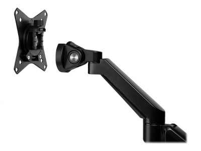 Neomounts : NEWSTAR DESK MOUNT ULTRA FLAT (CLAMP/GROMMET) BLACK 17-27IN