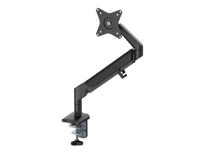 Neomounts : NEWSTAR DESK MOUNT ULTRA FLAT (CLAMP/GROMMET) BLACK 17-27IN