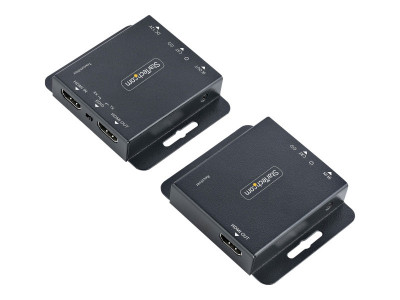 Startech : HDMI EXTENDER OVER CAT6 4K - 130FT POWER OVER cable IR EXT.