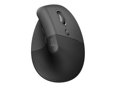 Logitech : LIFT LEFT VERTICAL ERGO MOUSE - GRAPHITE / BLACK - EMEA