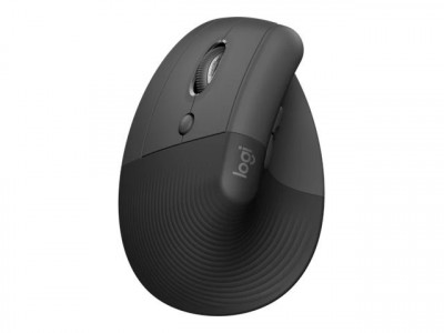 Logitech : LIFT LEFT VERTICAL ERGO MOUSE - GRAPHITE / BLACK - EMEA