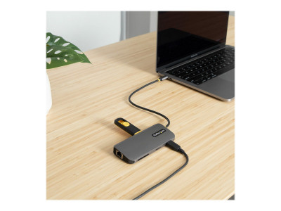 Startech : USB C MULTIPORT ADAPTER 4K 60HZ HDMI VIDEO/5GBPS USB HUB/100W PD