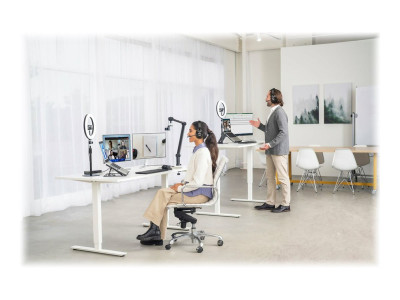 Kensington : KENSINGTON L1000 BICOLOR RING LIGHT avec WEBCAM MOUNT