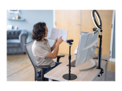 Kensington : KENSINGTON L1000 BICOLOR RING LIGHT avec WEBCAM MOUNT