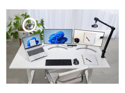 Kensington : KENSINGTON A1010 TELESCOPIC DESK STAND