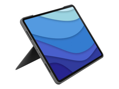 Logitech : COMBO TOUCH IPAD PRO12.9IN 5.G OXFORD GREY - ES