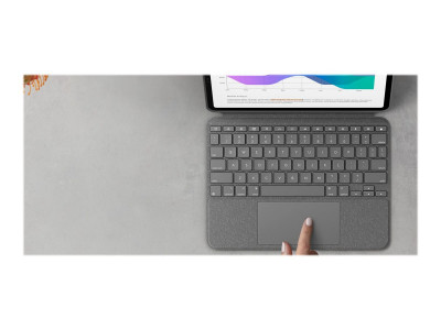 Logitech : COMBO TOUCH IPAD PRO12.9IN 5.G OXFORD GREY - ES