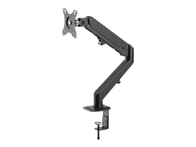 Neomounts : NEWSTAR GAS SPRING DESK MOUNT (CLAMP/GROMMET) BLACK 17-27IN