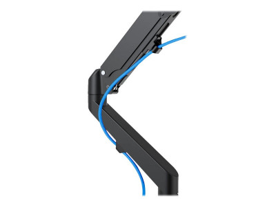 Neomounts : NEWSTAR GAS SPRING DESK MOUNT (CLAMP/GROMMET) BLACK 17-27IN