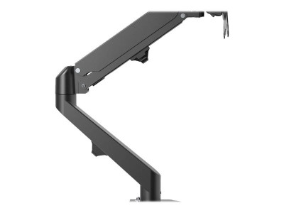 Neomounts : NEWSTAR GAS SPRING DESK MOUNT (CLAMP/GROMMET) BLACK 17-27IN