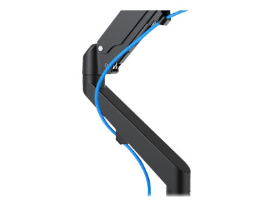 Neomounts : NEWSTAR GAS SPRING DESK MOUNT (CLAMP/GROMMET) BLACK 17-27IN