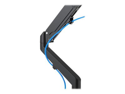 Neomounts : NEWSTAR GAS SPRING DESK MOUNT (CLAMP/GROMMET) BLACK 17-27IN